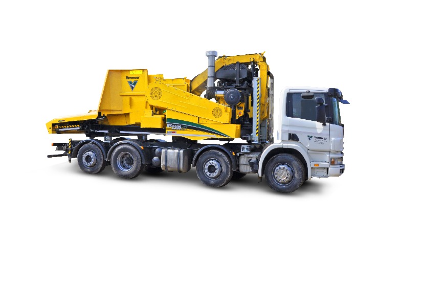Cippatore Vermeer su camion WC2300XLT