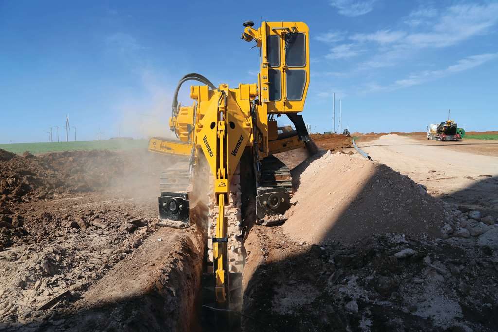 T955 Trencher Vermeer